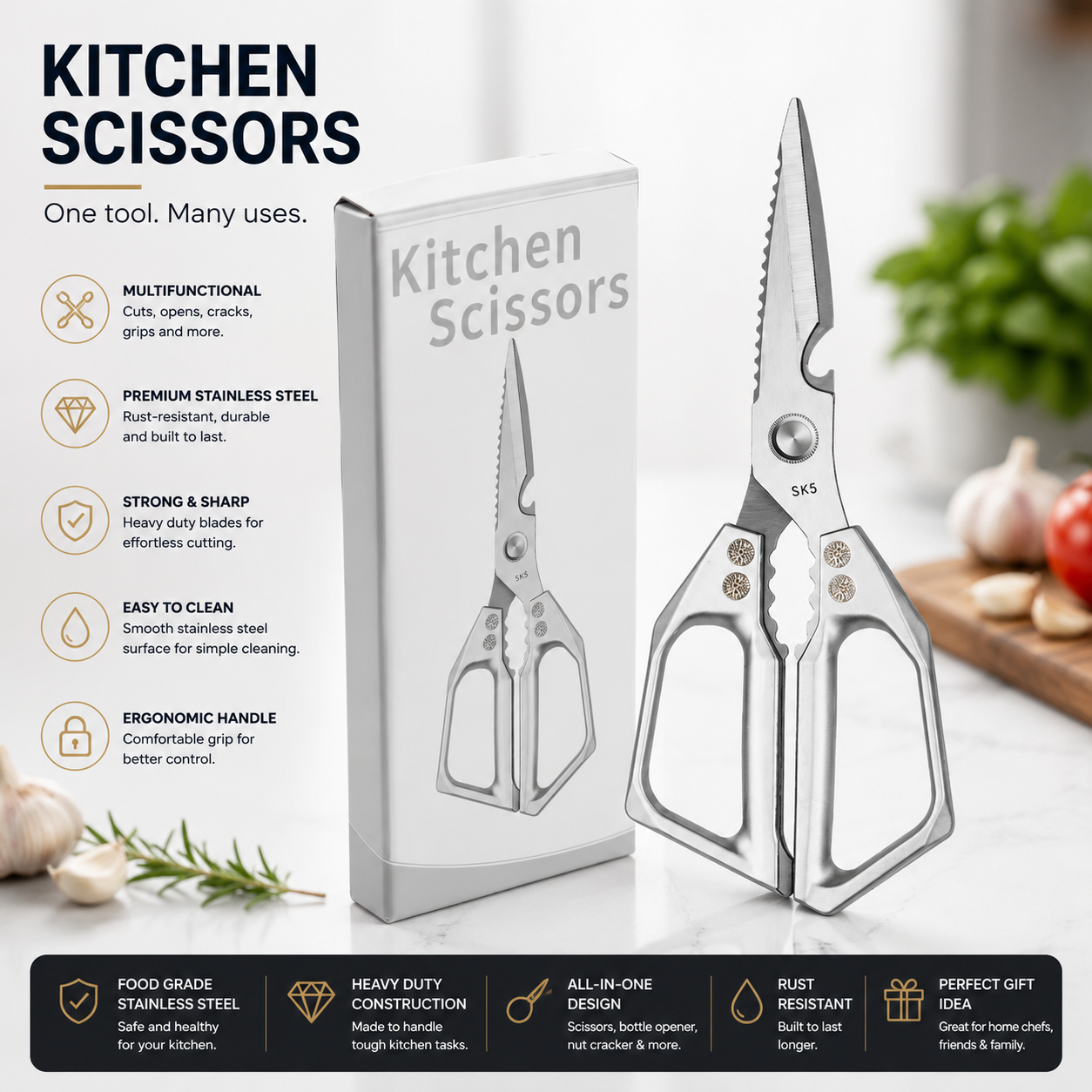 PureSteel™ Kitchen Shears