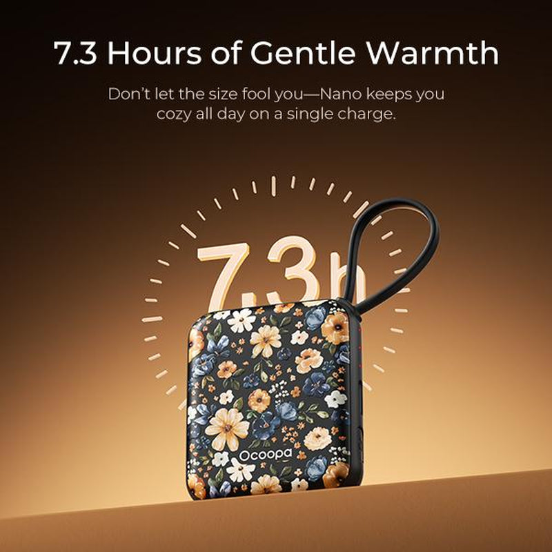 Ocoopa Rechargeable Hand Warmers 2 Pack Ultra Thin Portable Electric Heated Gloves 3 Settings UL Certified Christmas Gift for Women Outdoorfun UT5 Nano