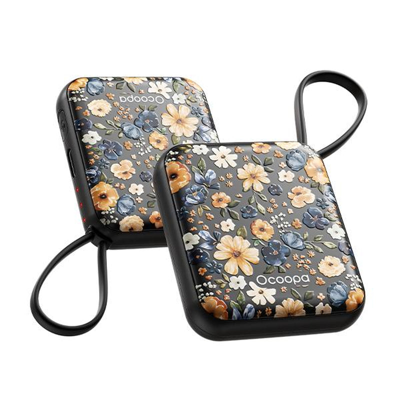 Ocoopa Rechargeable Hand Warmers 2 Pack Ultra Thin Portable Electric Heated Gloves 3 Settings UL Certified Christmas Gift for Women Outdoorfun UT5 Nano