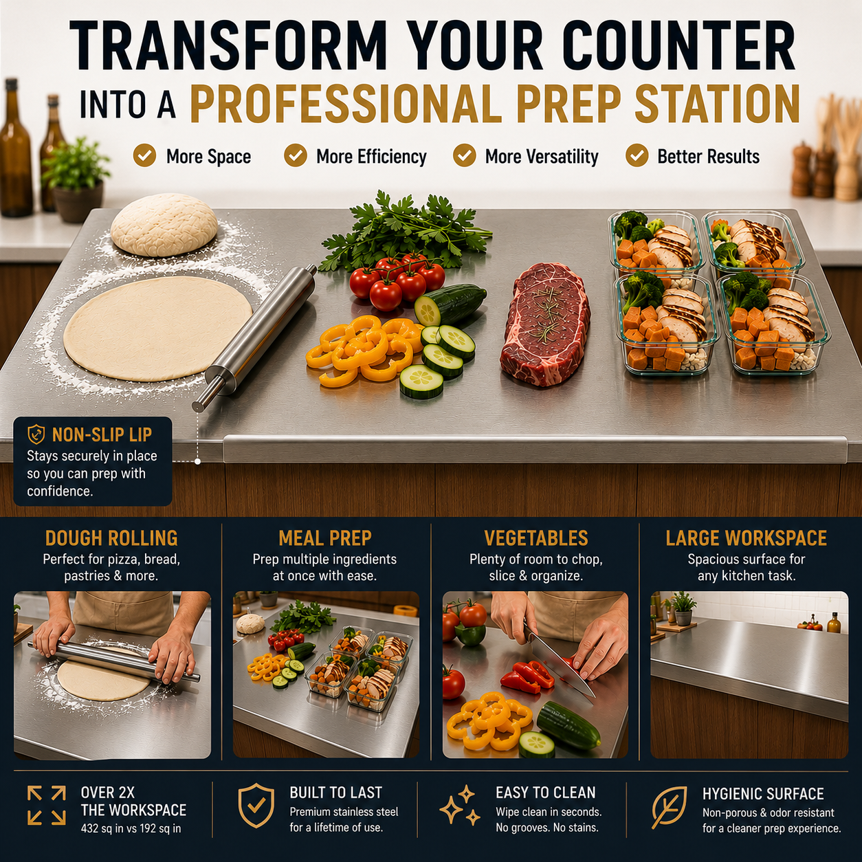 PureSteel™ Prep Station