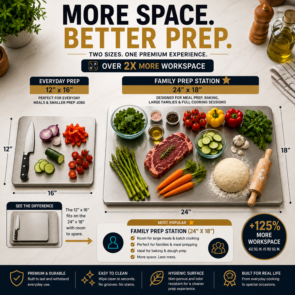 PureSteel™ Prep Station