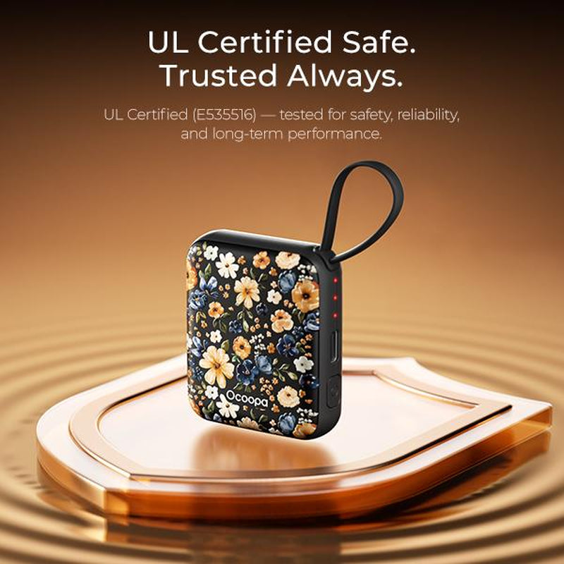 Ocoopa Rechargeable Hand Warmers 2 Pack Ultra Thin Portable Electric Heated Gloves 3 Settings UL Certified Christmas Gift for Women Outdoorfun UT5 Nano